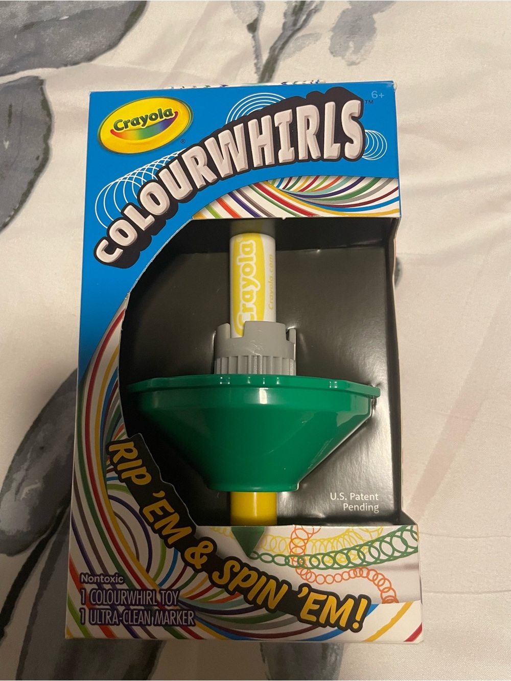 Brand new green Crayola Colourwhirls summer fun